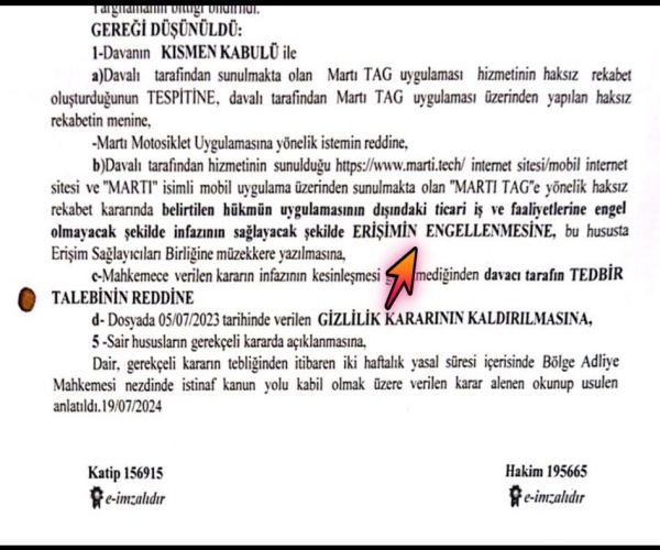 MartıTAG Mahkemeden Erişim Engeli..